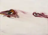 Finse I (Norvège) by Olivier Debré, 1975, Huile sur toile, sold Apr 2026