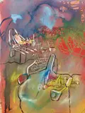 Sans titre by Roberto Matta, Technique mixte sur toile, sold Apr 2026