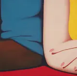 Qu'est-ce qu'ils t'ont dit by Gérard Schlosser, 1969, Acrylique sur toile sablée, sold Apr 2026