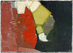 Composition by Nicolas de Staël, 1949, Huile sur toile, sold Apr 2026