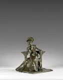 Machietta/Ritratto della signora Porta by Rembrandt Bugatti, 1901, Bronze à patine brun-vert, sold Apr 2026