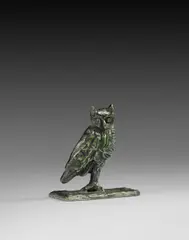Hibou by Diego Giacometti, Bronze à patine verte, sold Apr 2026