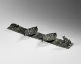 Porte plume grenouille et tortue by Diego Giacometti, Bronze à patine verte, sold Apr 2026