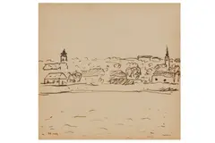 Untitled by Albert Marquet, ink, offered Aug 2020