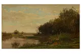 Untitled by Edmond Marie Petitjean, oil on canvas, offered Aug 2020