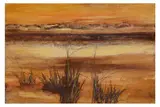 Untitled by Robert Juniper, oil on board, offered Aug 2020