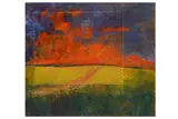 Untitled by Harald Mahrenholz, oil on board, offered Aug 2020