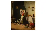 Untitled by Jan Walraven, oil on canvas, offered Aug 2020