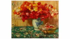 Untitled by Fernand Toussaint, oil on canvas, offered Aug 2020