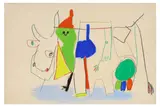 Untitled by Pinchas Litvinovsky, oil and coloured, offered Aug 2020