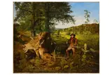 Untitled by George William Mote, oil on canvas, offered Aug 2020