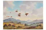Untitled by Richard W Milliken, gouache, offered Aug 2020