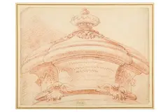 Untitled by François Boucher, ink, offered Aug 2020