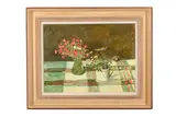 Untitled by Carolyn Sergeant, oil on board, offered Aug 2020