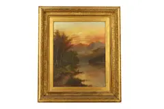 Untitled by H Capes, oil, offered Aug 2020