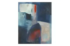 Untitled by Hadi Torn, oil on canvas, offered Aug 2020