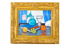 Untitled by Robert Hawn, acrylic on canvas, offered Aug 2020