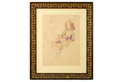 Untitled by Léonor Fini, lithograph, offered Aug 2020
