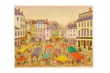 Untitled by Francois Ledan, lithograph, offered Aug 2020