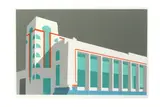 Untitled by Paul Catherall, 2017, Linocut printed in colours, offered Aug 2020
