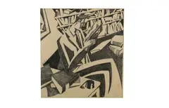 Untitled by George Bissill, pencil and ink, offered Jul 2020