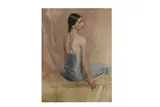 Untitled by Cecil Stephenson, oil on canvas, offered Jul 2020