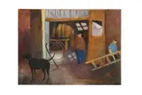 Untitled by Tessa Newcomb, 2003, oil on board, offered Jul 2020