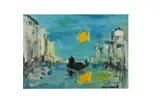 Untitled by Lawrence James Ishwerwood, oil on board, offered Jul 2020