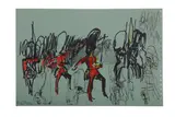 R.a. (1907-1989) by Feliks Topolski, charcoal, offered Jul 2020