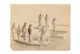 R.a. (1907–1989) by Feliks Topolski, pencil, offered Jul 2020