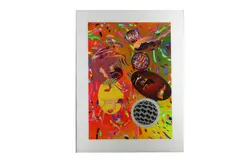 Untitled by Peter Phillips, serigraph, offered Jul 2020