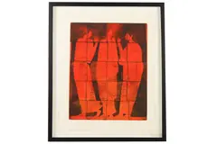 Untitled by Mark Visione, etching, offered Jul 2020