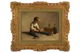 Untitled by Jean Paul Haag, Oil on panel, offered Jul 2020
