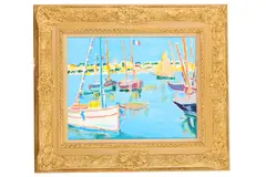 Untitled by Robert Hawn, acrylic on canvas, offered Jul 2020