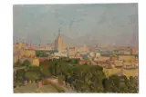 Untitled by Vasilly Sabin, 1947, Oil on canvas, offered Jul 2020