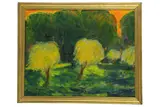 Untitled by Harald Marenholtz, Oil on board, offered Jul 2020