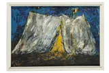 Untitled by Harald Marenholtz, Oil on board, offered Jul 2020