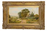 Untitled by Peter Kotka, oil on board, offered Jul 2020