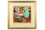 Untitled by Beryl Cook, lithograph, offered Jul 2020