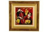 Untitled by Brigitte Buscail-Lipsky, oil on canvas, offered Jul 2020