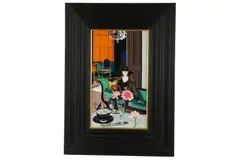 Untitled by Gordon G. Henderson, oil on board, offered Jul 2020
