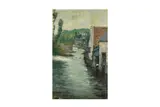 River scene Signed (lower right) Oil on Board 14.5 x 23cm by Arsen Shapanyan, Oil on Board, offered Jul 2020