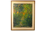 Untitled by Harald Marenholtz, oil on board, offered Jul 2020