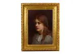 Portrait of Gladys Cooper by Ralph Peacock, Oil on canvas laid on board, offered Jul 2020