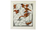 Untitled by Joseph Cantave, oil on canvas, offered Jul 2020