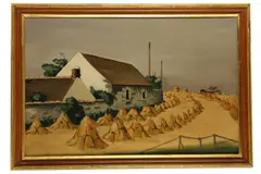 Untitled by Robert Humblot, oil, offered Jul 2020
