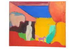 Untitled by Marcus Grey, oil on canvas, offered Jul 2020