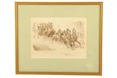 Untitled by George du Maurier, ink, offered Jul 2020