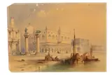 Untitled by Edward Pritchett, watercolor, offered Jul 2020