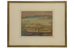 Untitled by William Sydney Causer, watercolour, offered Jul 2020